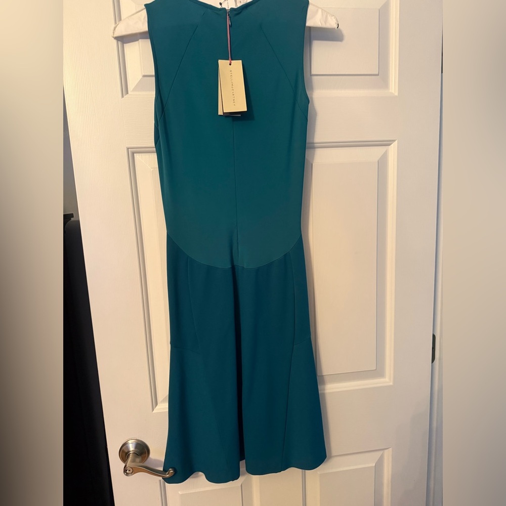 Stella McCartney Teal Dress